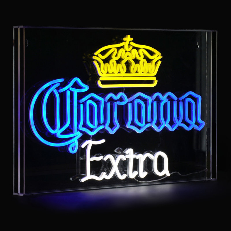 Vintage Corona Extra Acrylic LED Wall Sign