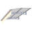 Polycarbonate Cover Windows And Doors Awning With Aluminum Alloy Frame Block The Rain Snow-101929881-101929885