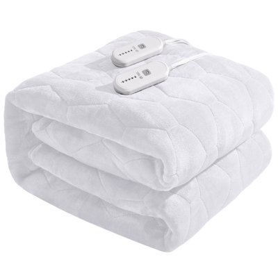 Fedeli Antimicrobial Flannel Heated Mattress Pad