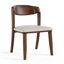 Chaises d'appoint en bois massif Rozella
