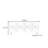Modern minimalist high-end sideboard