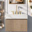 Meuble-lavabo moderne de 24 po (doit inclure le meuble-lavabo et le lavabo) avec rangement
