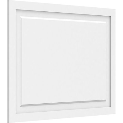 Panneau mural Harrison 3D en blanc