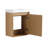 18.5" Wall-Mounted Bathroom Vanity with Resin Sink