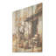 Farmhouse Rustic Retreat - Art mural en bois campagne sur bois de pin naturel-441124559
