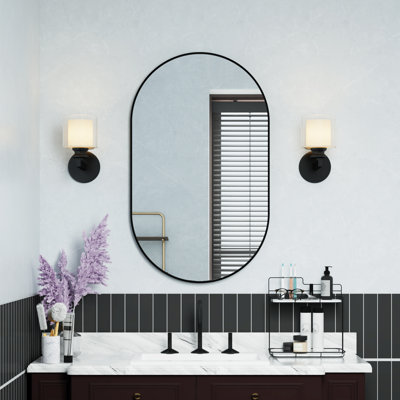 Miroir de salle de bain mural