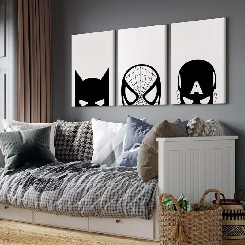 3 Piece Wrapped Canvas Wall Art