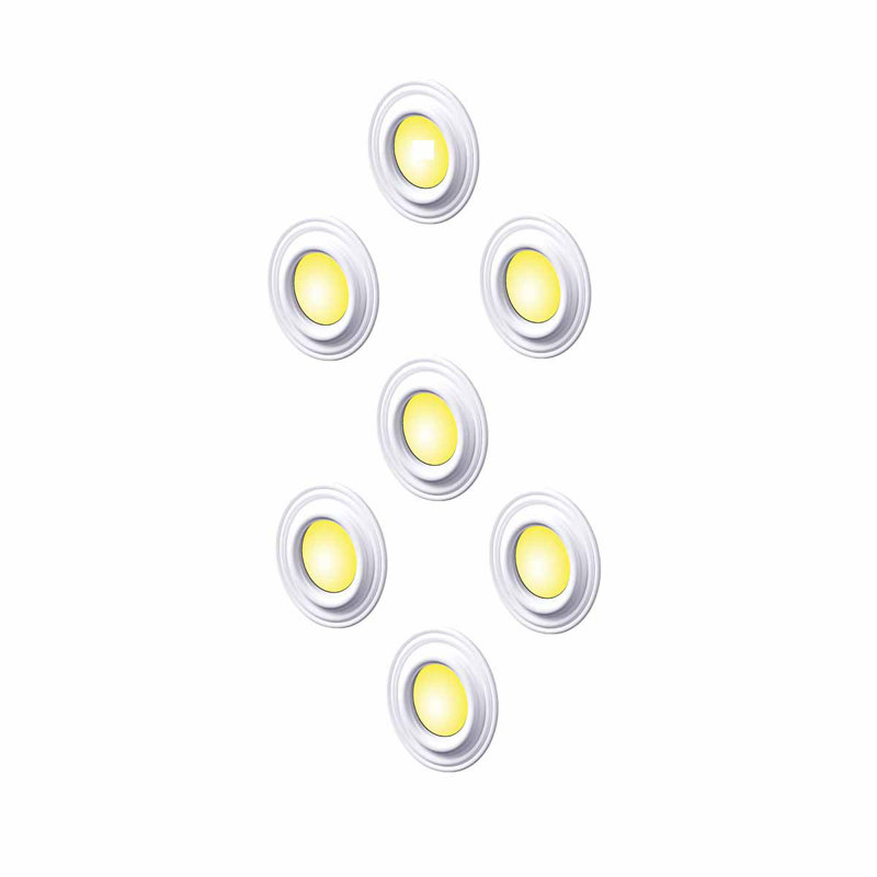 9'' White Open Recessed Trim