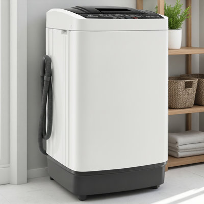 2.6 Cu.ft Automatic Portable Washing Machine For Small Spaces