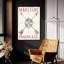 «Floursack Nautical 6 Red» par Danhui Nai, art mural en verre acrylique-14282295