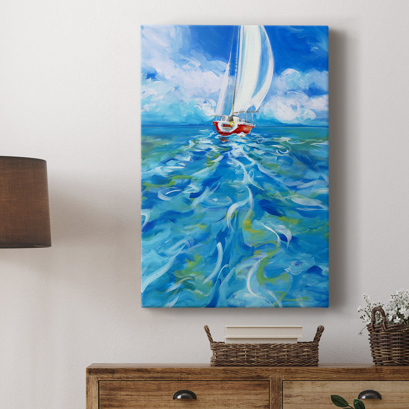 Les îles sont appelantes, reproduction encadrée sur mesure, galerie Cavas, H 18 po x l 12 po