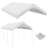 Outsunny Plastic Replacement Canopy for Canopy-98258663
