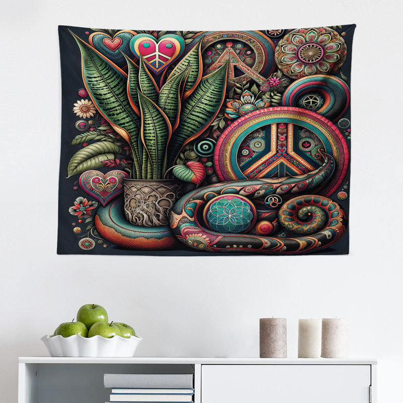 Microfiber Tapestry, 23" H x 28" W