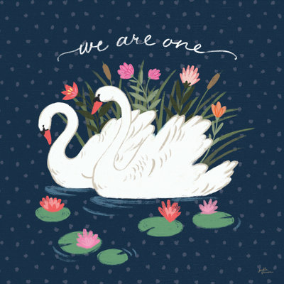 Swan Lake III by Janelle Penner - Wrapped Canvas Painting