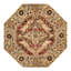 Tapis oriental bourgogne / beige / vert / gris Alameda-1097862895