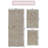 Schoenberger 100% Cotton Bath Rugs (Set of 3)-1139159611