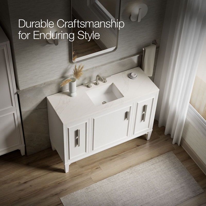 Southerk 48-In Bathroom Vanity Set, White