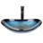 Wade Logan® Beyo 21'' Tempered Glass Oval Bathroom Sink with Faucet-100055280-91060599