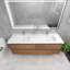 Ensemble de meuble-lavabo double mural 70,6 po Azden-1136723295