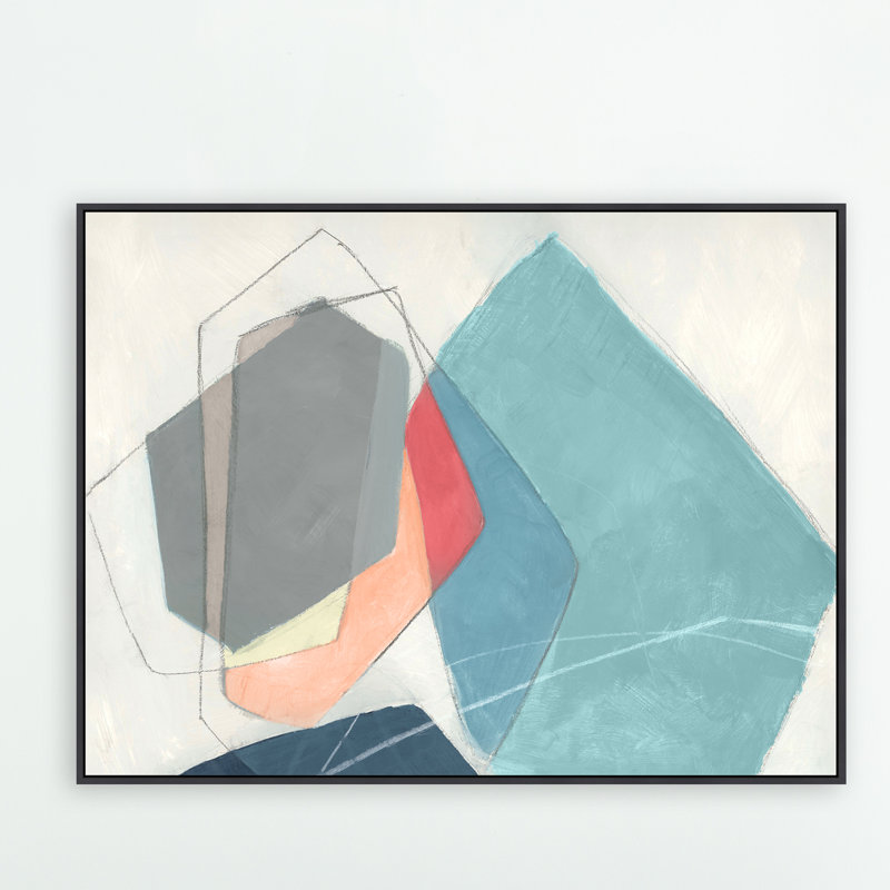 «Rempli de joie» par Richard Ryder - Peinture sur toile