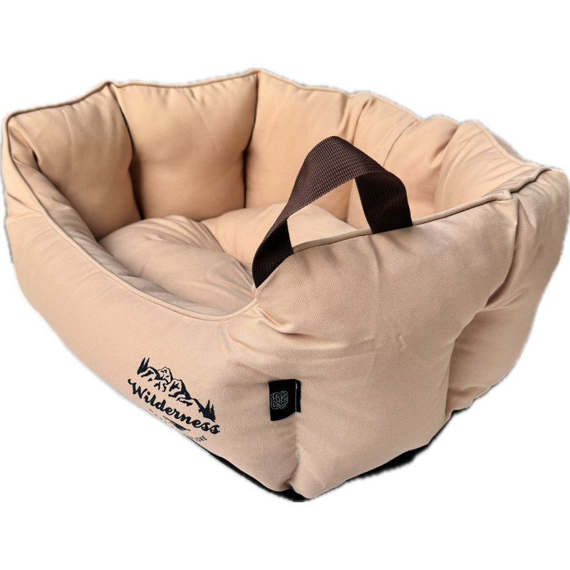 Barbra Faux Leather Pet Bed