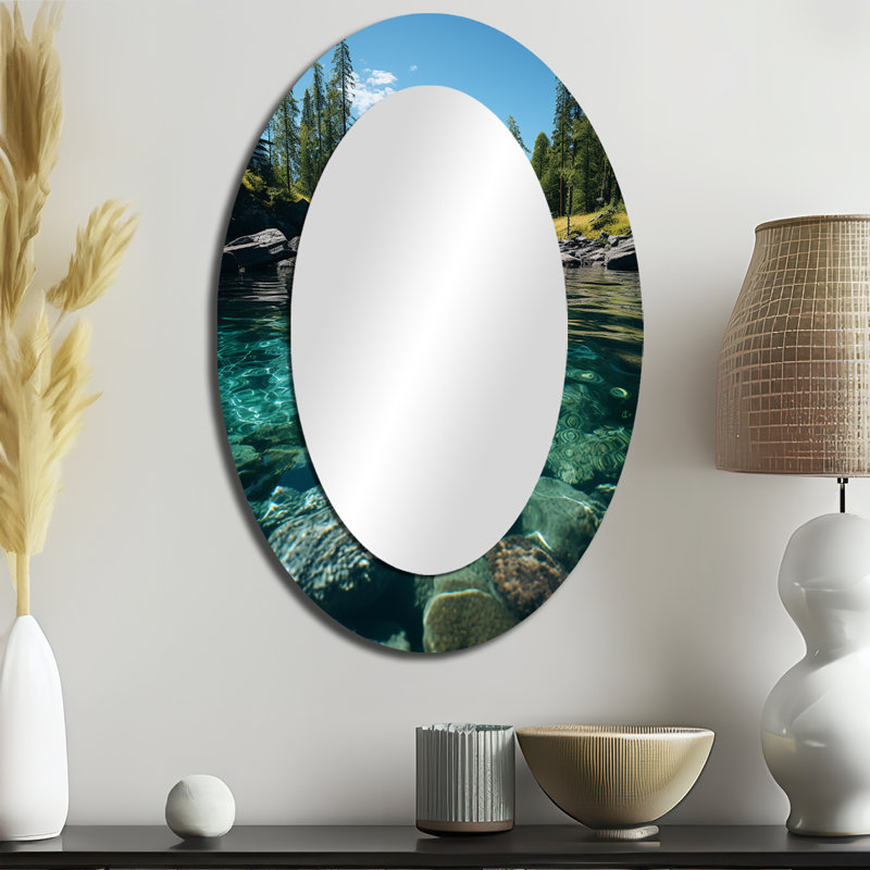 Miroir mural Alaska Pristine Waters, 36 po x 24 po