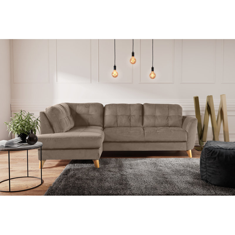 Hunnewell Sleeper Corner Sofa, Parchment, Left Hand Facing