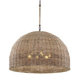 , 44 in. Huxley - Pendant - Tidepool Bronze - Natural Vine