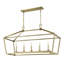 Luminaire suspendu linéaire à 5 lumières pour îlot de cuisine Hastings-559802597-637763704