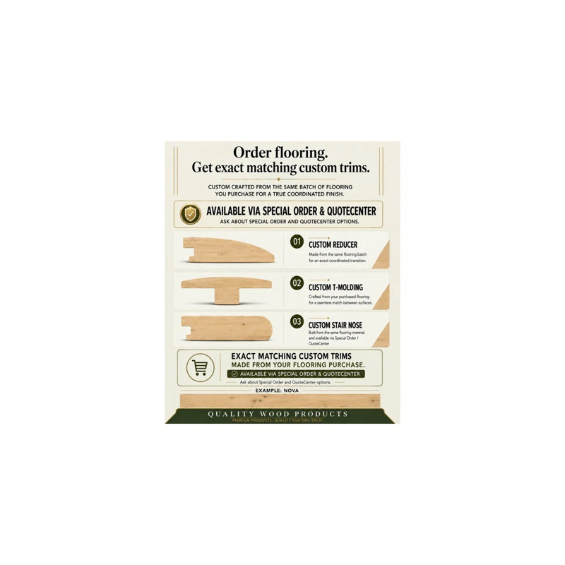 Sequoia Engineered White Oak 3/4* x 7-1/2" x 2'-9' with 4mm Top Layer S&B (29.45 SF/Bundle)