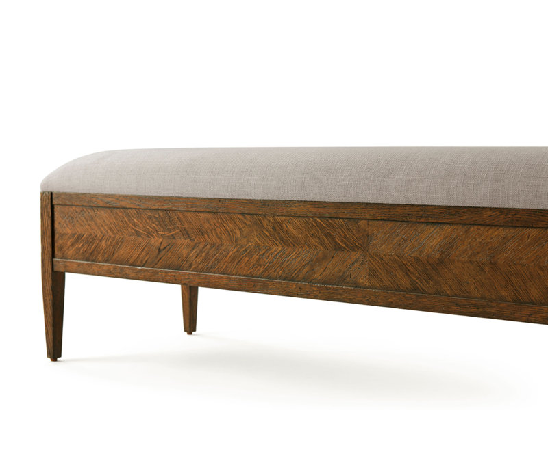 Nova Upholstered Bench, Dusk
