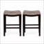 Ensemble de 2 tabourets de comptoir Tiffin