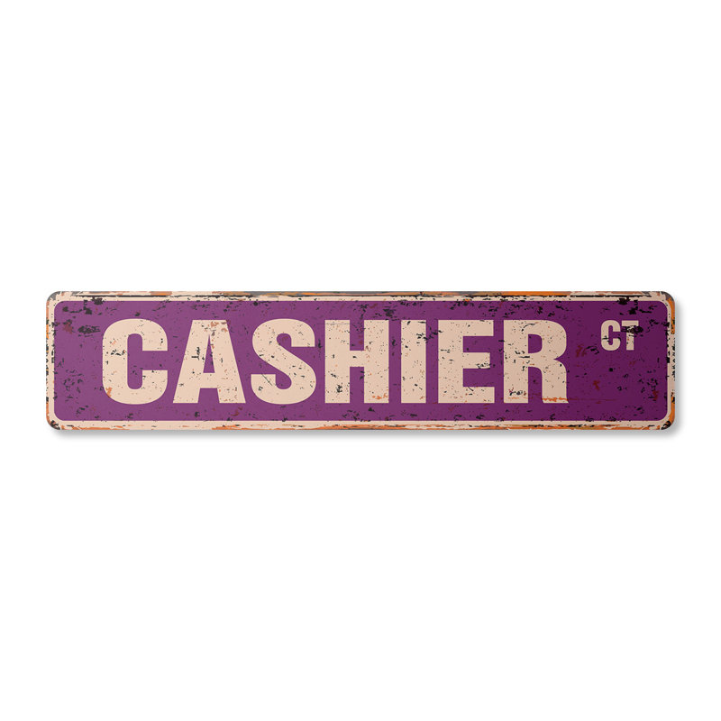 Panneau de caisse en aluminium 4 po x 18 po