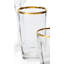 Optical Handmade Highball Glass