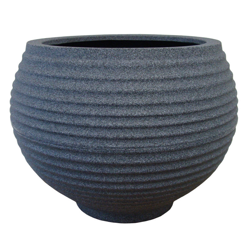 Pot de fleurs en résine Dyles, H 12,2 po x l 16,5 po x P 16,5 po
