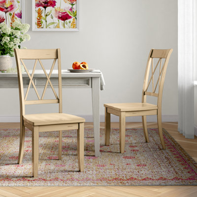 Eshell 17.5'' H Solid Wood Side Chair