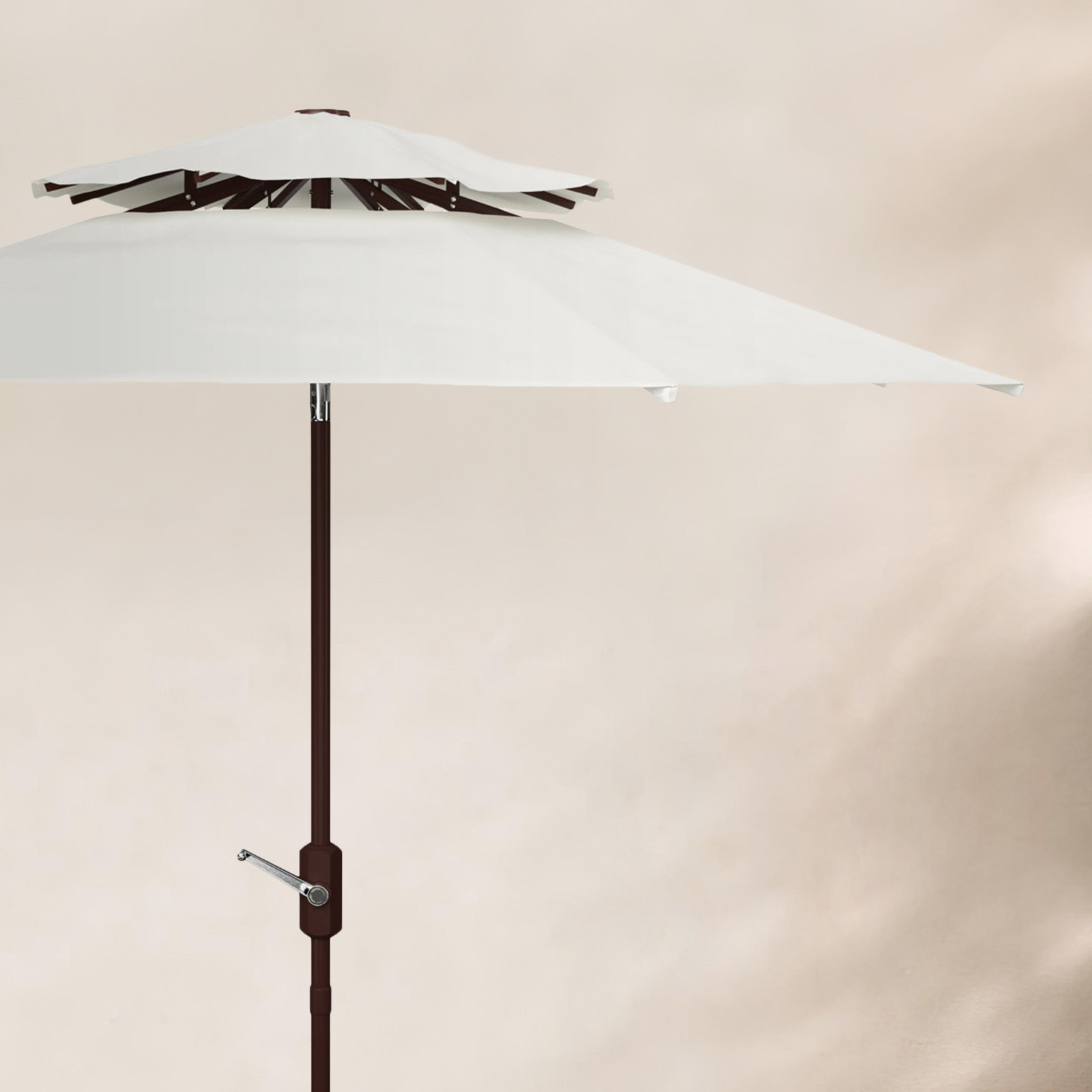 Verano 9' Umbrella, White