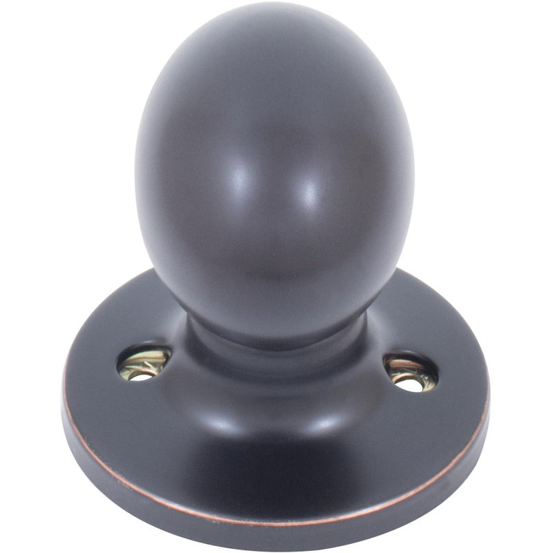 Poignée de porte factice simple Springhill, Bronze vintage