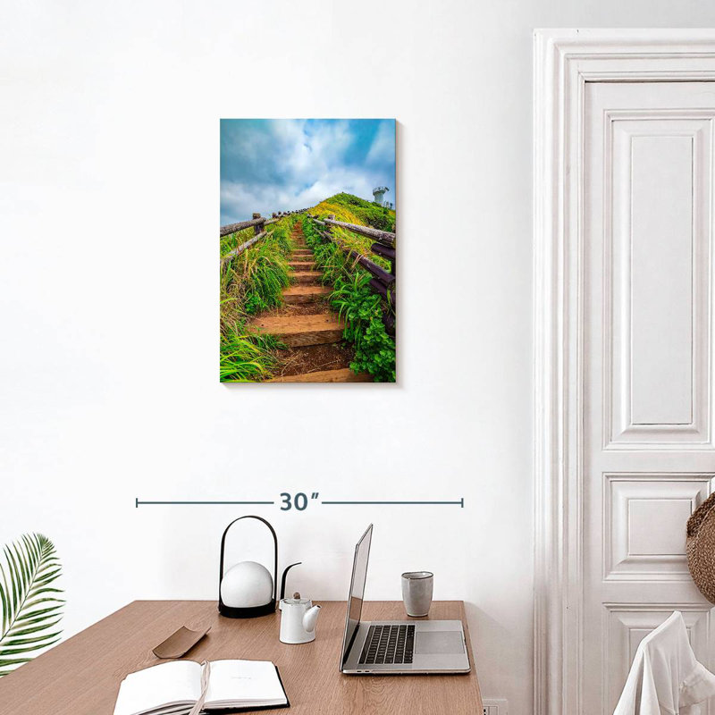Alvord Steps In Jeju Island, 24" H x 16" W