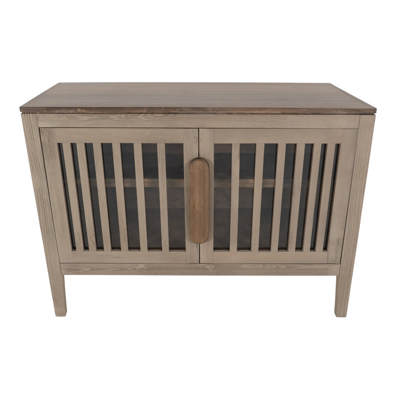 2 portes, 1 tablette, Cosole, Beige