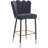 Sonette Upholstered Counter Stool with Metal Frame-1080848127