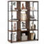 144cm H x 107cm W Metal Bookcase