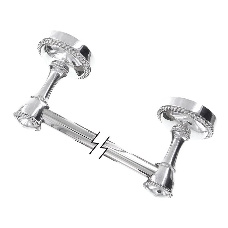 Equestre Towel Bar, Vintage Pewter, 2.43" H x 32.5" W x 3.75" D