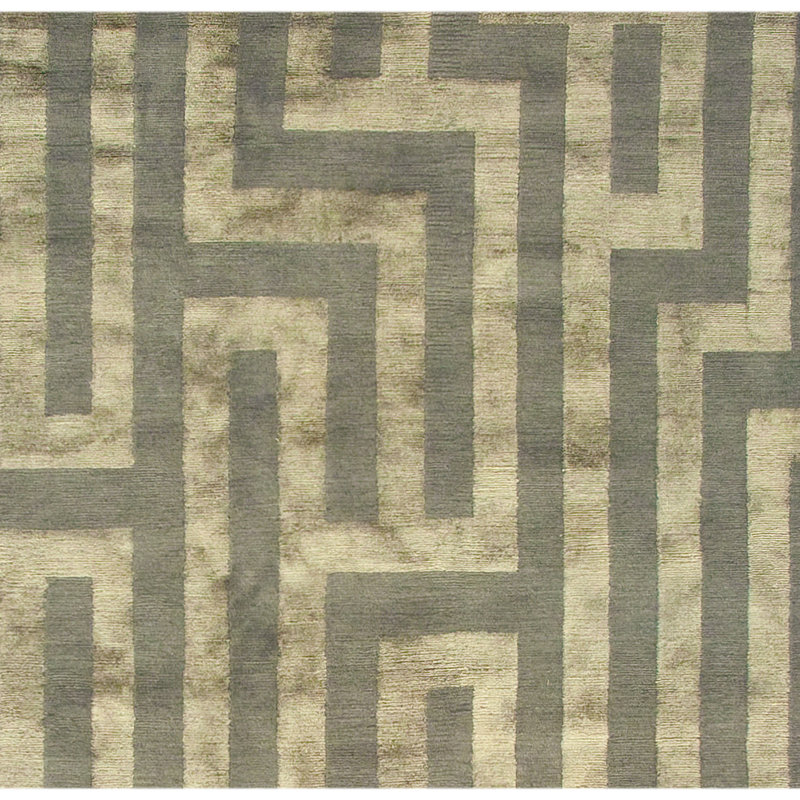 Geometric Area Rug, Rectangle 3' x 5'