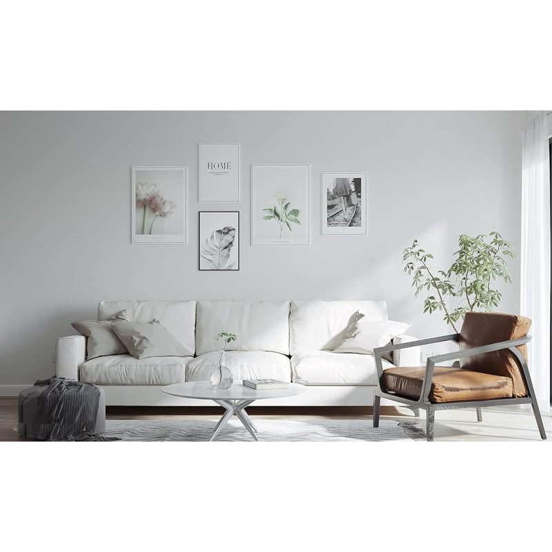 Rouleau de papier peint auto-adhésif 17,7 po, L 236 po x l 17,7 po, Blanc