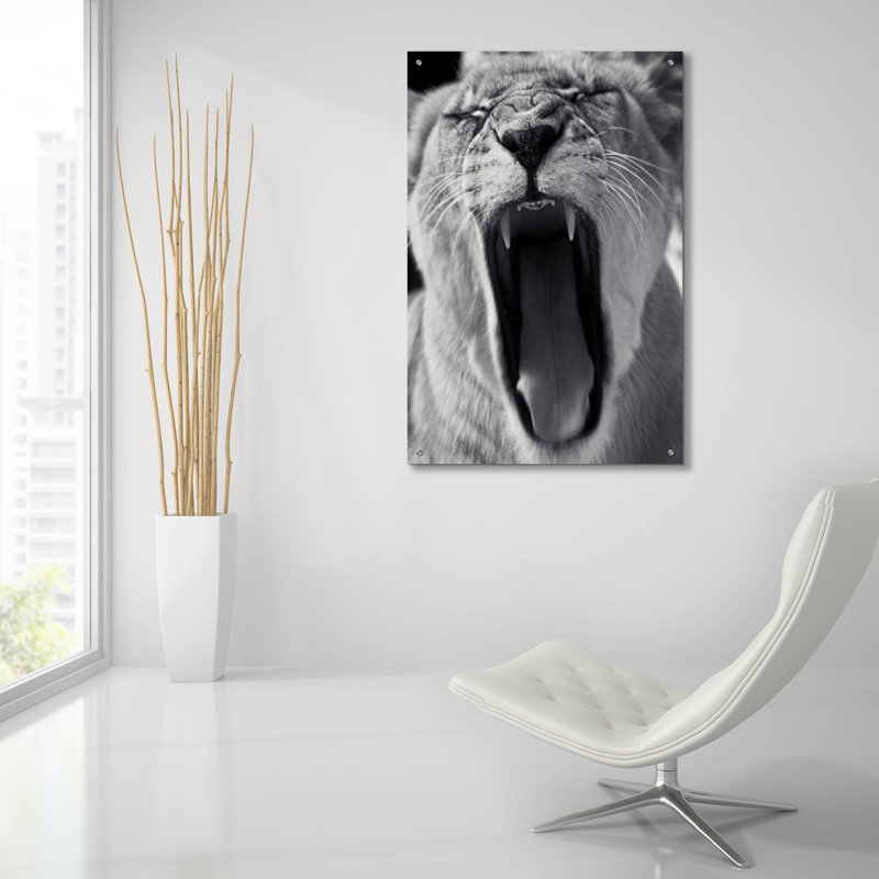 " An Attack " by SD Smart, 36" H x 24" W x 0.2" D