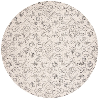 Pimentel Hand Tufted Wool Floral Rug