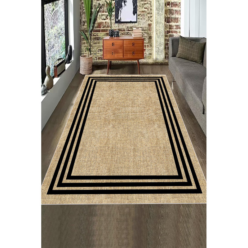 Modern Indoor / Outdoor Rug, Runner 2'7" x 8'2"