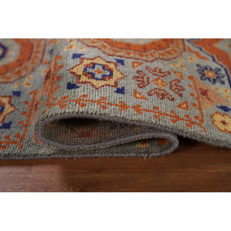 One-of-a-Kind Runner 2'6'' X 8' New Age Runner Wool Area Rug in