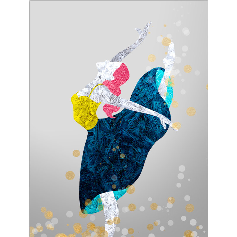 «Beautiful Dance», impression sur toile tendue, H 16 pi x l 12 pi